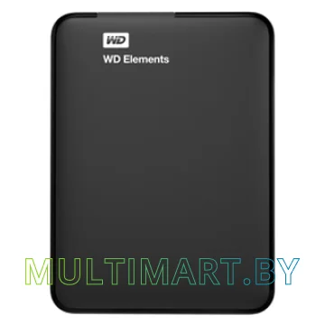 Внешний жесткий диск WD Elements Portable 1TB (WDBUZG0010BBK)